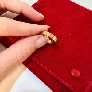 Ring with Engraved Design